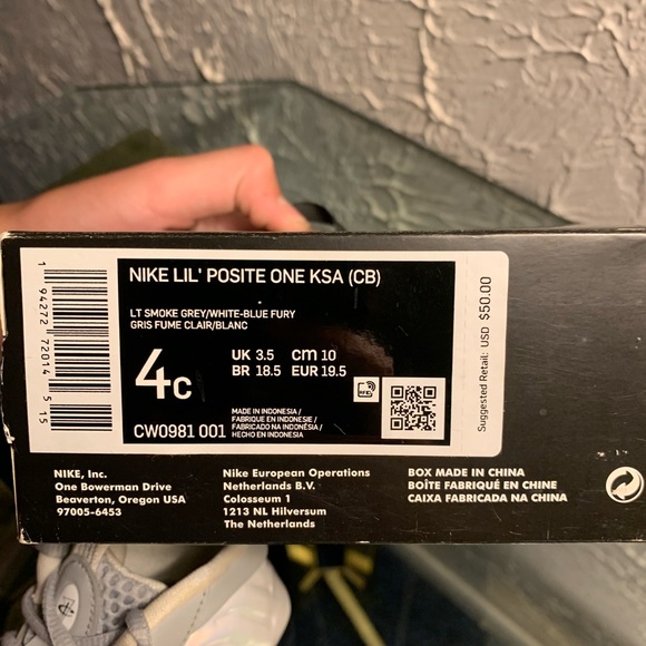 Nike lil Posite size 4 CB - Picture 8 of 10